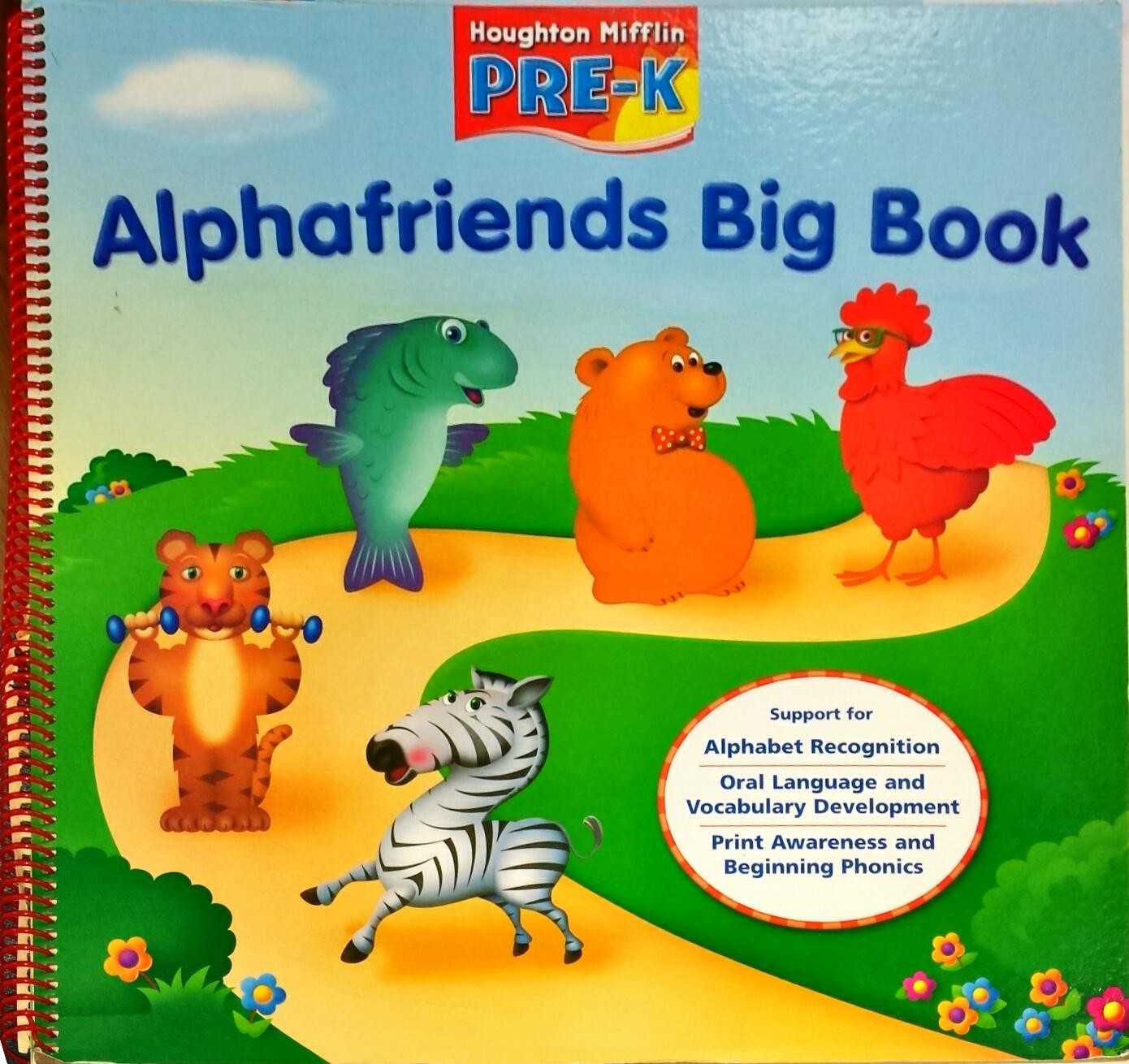 Pre-K Alphafriends Big Book by Houghton Mifflin (2006) - Elliot's ...